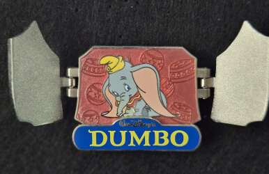 'Park Pack Pin Trading Edition - Dumbo Red and Yellow Circus Tent Hinged Pin  – Variant 5 - MLT'