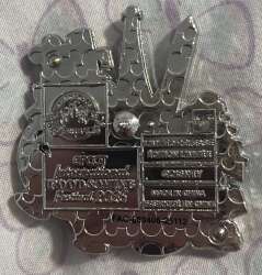 'EPCOT International Food &amp; Wine Festival 2025 - Chef Figment Cooking with Frying Pan Logo - WDW'