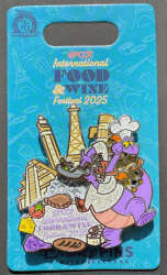 106402 - EPCOT International Food & Wine Festival 2025 - Chef Figment Cooking with Frying Pan Logo - Walt Disney World alternate image