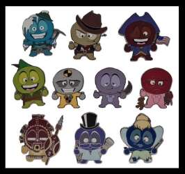 'DISNEY DeeBee Wonder Series - Silver DeeBees Mystery Set - MLT'