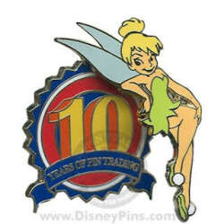 'Disney Pin Trading 10th Anniversary: Ten Years of Pin Trading - Tinker Bell'