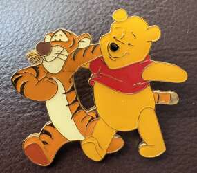 Pooh and Tiger Walking