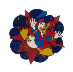 106511 - Tokyo Disneyland 16th Anniversary - Wacky Donald Duck Jumping - Tokyo Disneyland Resort alternate image