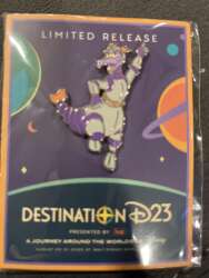 106514 - Destination D23 Lug - Space Figment - Disney Fan Club alternate image