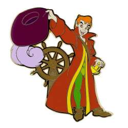 Peter Pan dressed as Captain Hook