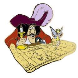 Peter Pan - Hook Map with Tinkerbell