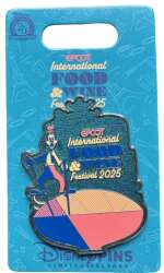 106576 - EPCOT International Food & Wine Festival 2025 - Goofy with Noodle Bowl and Chopsticks Logo - Walt Disney World alternate image