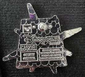 106593 - Guardians of the Galaxy: Cosmic Rewind Mystery Pin Set - Nova Corps Star Blaster (the ship) - Walt Disney World alternate image