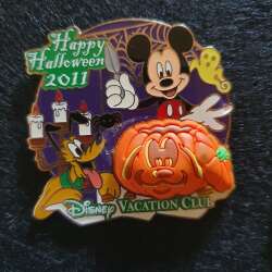 Halloween Mickey and Pluto