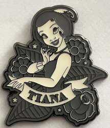 'Hot Topic - Princess Black &amp; White Tattoo Blind Box - Tiana - LFLY'