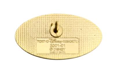 'Disney Resort LIne - Gold Oval Lapel Pin - TDR'