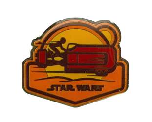 'Star Wars: The Force Awakens - Japan - 12-Pin Set - Rey on Speeder Bike ONLY - DLIC'