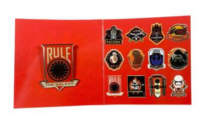 106800 - Star Wars: The Force Awakens - Japan - 12-Pin Set - Rule The Galaxy ONLY - Disney Licensed alternate image
