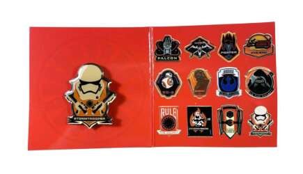 106801 - Star Wars: The Force Awakens - Japan - 12-Pin Set - Stormtrooper Division ONLY - Disney Licensed alternate image