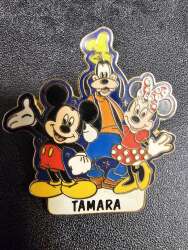 Mickey, Minnie, Goofy