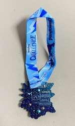 'runDisney: Disneyland Halloween Half Marathon Weekend 2025 - Chills &amp; Thrills Challenge Medal - Hades, Pain, &amp; Panic - DLR'