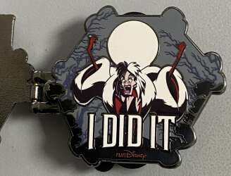 'runDisney: Disneyland Halloween Half Marathon Weekend 2025 - Halloween 10K - &quot;I Did It&quot; - Cruella De Vil - DLR'