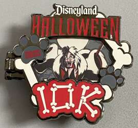 'runDisney: Disneyland Halloween Half Marathon Weekend 2025 - Halloween 10K - &quot;I Did It&quot; - Cruella De Vil - DLR'