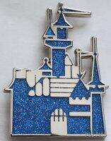 Click to view the Disneyland Sleeping Beauty's Castle - Blue Glitter details