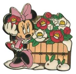 'Flowers of Japan - February - Camellia - Minnie Mouse - DSJ'