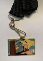 Alice in Wonderland Doorknob Lanyard Medal ONLY