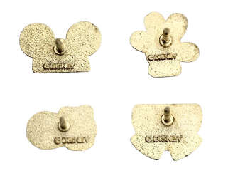 'Mickey Mouse - Body Parts Set of 4 Micro Pins - MLT'