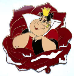 'Disney Shopping - Queen of Hearts Rose Flower - DSUS'