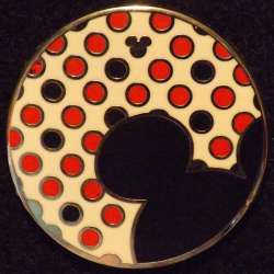 17301 - WDW Hidden Mickey Series 2010: Brights Watches Collection - Red and Black - Walt Disney World alternate image