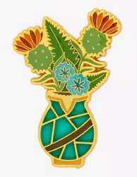 'BoxLunch - Disney Princess Flower Vase Stained Glass Blind Box - Merida - LFLY'