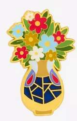 'BoxLunch - Disney Princess Flower Vase Stained Glass Blind Box - Snow White - LFLY'