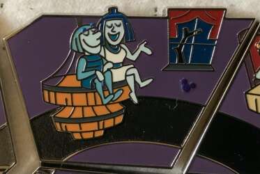 'Attraction Mystery Map Puzzles: Haunted Mansion (DLR) - Ghosts on Chandelier - DLR'