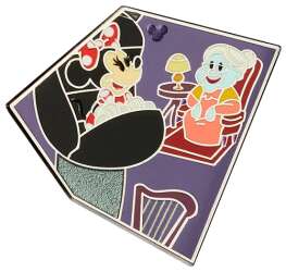 'Attraction Mystery Map Puzzles: The Haunted Mansion (WDW) - Minnie with Rocking Chair Grandma - WDW'