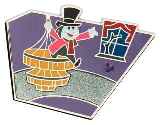 'Attraction Mystery Map Puzzles: The Haunted Mansion (WDW) - Pickwick (Chandelier Ghost) - WDW'