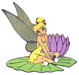 Tinker Bell on Lily Pad
