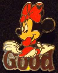 WDW Hidden Mickey Series 2010: Characters Holding Good Collection - Minnie - WDW