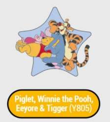 'FiGPiN - Winnie the Pooh Mystery Minis - Group Hug (Y805) - FGP'