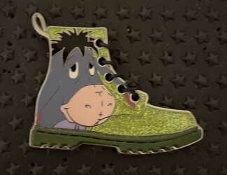 Eyeore on a boot