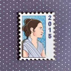 'Star Wars Commemorative Stamps- Set 3 - Rey - DEC'
