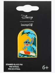 'BoxLunch - Lilo &amp; Stitch - Surfing Stitch Stained Glass - LFLY'