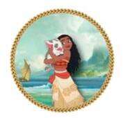 107473 - GoPinPro - Disney Homes Pins - Moana with Pua - Disney Licensed alternate image