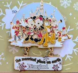 Mickey Minnie Pluto Merriest Place on Earth Disneyland
