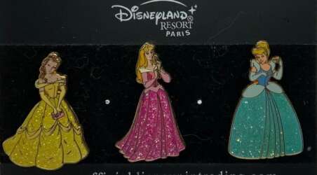 'Princess Booster - DLP 2004 Three Princess Set - Belle, Aurora, Cinderella - DLP'