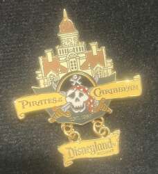 107507 - Disneyland Pirates of the Caribbean Facade Jolly Roger Dangle - Disneyland Resort alternate image