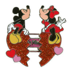 Click to view the Mickey Mouse Minnie Heart Slider BE MINE details