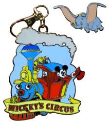 Passholder Exclusive Mickey's Circus Lanyard Medal and Pin