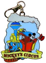 Mickey on Casey Jr. Lanyard Medal