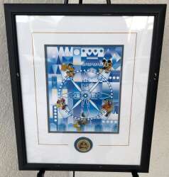 Framed 2000 Official Disneyana Convention 6-pin Set