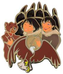 Brother Bear Fantasy Pin by Alyssabelle