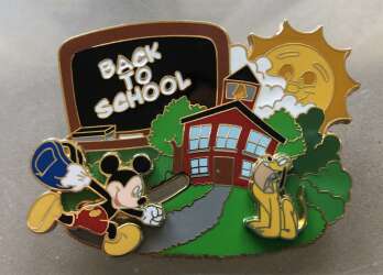 Back to School - Mickey & Pluto
