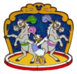 'Mickey's Circus - Daisy Duck and White Horses - WDW'
